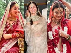 आलिया भट्ट ही नहीं, इन एक्ट्रेसेस ने भी अपनी शादी में हैवी लहंगे को छोड़ पहनी साड़ी