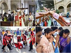 Good Friday 2022: Christians Observe Holy Day Commemorating Jesus Christ's Sacrifice For Humanity | IN PICS