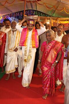 In Pics : కన్నుల పండుగా ఒంటిమిట్ట రాములోరి కల్యాణం, పట్టు వస్త్రాలు సమర్పించిన సీఎం జగన్