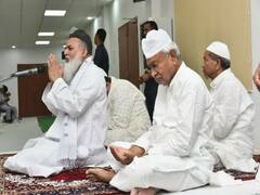 In Pics: कोरोना काल में दो साल बाद CM नीतीश ने दी इफ्तार पार्टी, सभी दल के नेता हुए शामिल, यहां देखें तस्वीरें