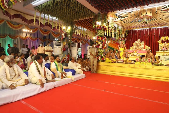 వైభవంగా సీతారాముల కల్యాణ ఘట్టం