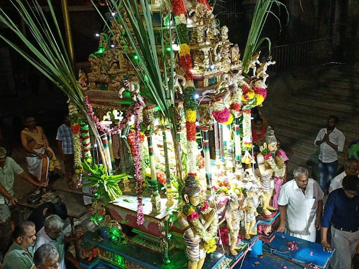 இரண்டு ஆண்டுகளுக்குப் பிறகு நடைபெற்றது கருவூரார் சித்தரின் தேர் பவனி விழா