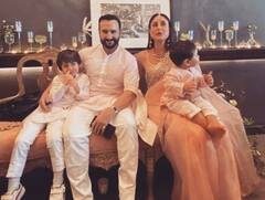 फैमिली फोटो लेने के लिए करीना को करना पड़ता है खूब जतन, कभी तैमूर को संभालती हैं तो कभी सैफ को...