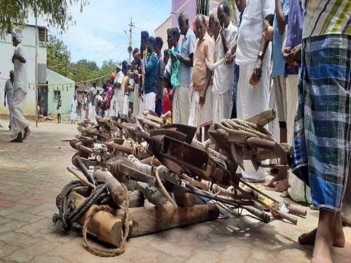 Madurai Festival : விவசாயத்தை கொண்டாடும் கிராம திருவிழா.. மதுரையில் களைகட்டிய நல்லேறு கட்டுதல் நிகழ்வு..