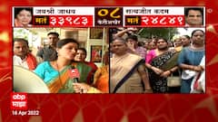 Navneet Rana: अमरावतीमधल्या हनुमान मंदिरात नवनीत राणा यांच्याकडून हनुमान चालिसा पठण
