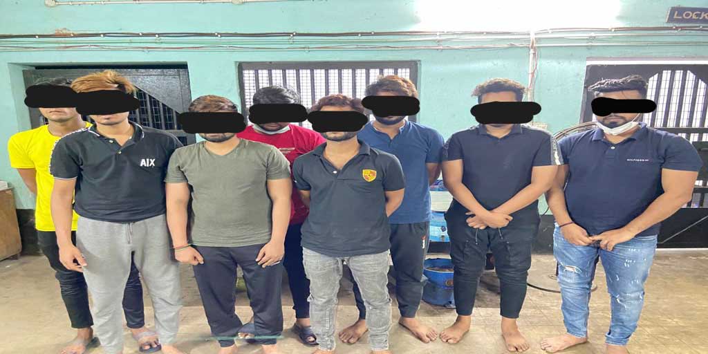 Fake call centre busted, at least 35 held Fake call centre busted, at least 35 held