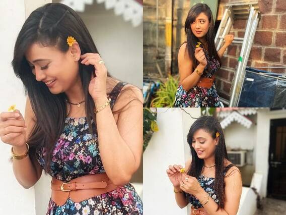ਫਲੋਰਲ ਪ੍ਰਿੰਟਿਡ ਡਰੈੱਸ 'ਚ ਬੇਹੱਦ ਖੂਬਸੂਰਤ ਨਜ਼ਰ ਆਈ Shweta Tiwari