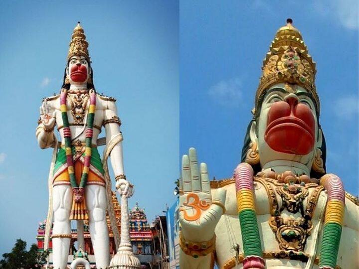 Maharashtra Marathi News Buldhana Story world tallest and largest Hanuman Features a stunning 105-foot statue know the History Hanuman Jayanti 2022 : जगातील सर्वात उंच व महाकाय 'हनुमान'! तब्बल 105 फूट मूर्तीची वैशिष्ट्ये, जाणून घ्या इतिहास