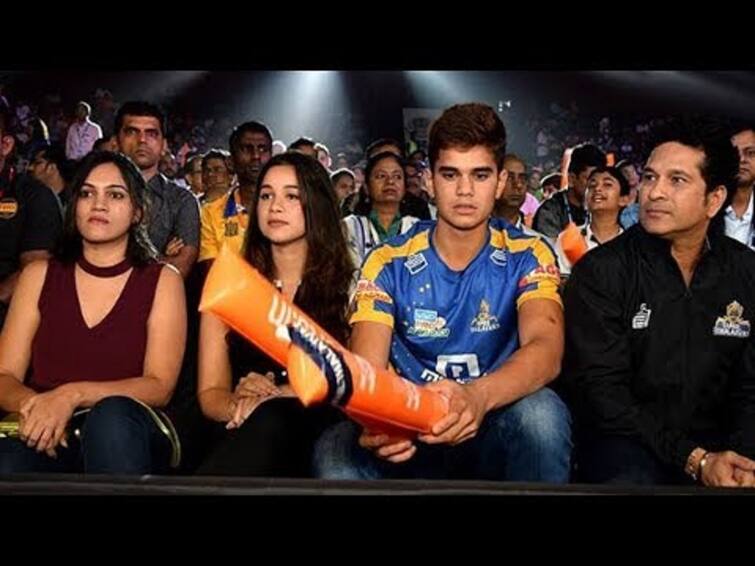 IPL 2022: sachin's daughter sara tendulkar comments on mumbai indians tweet on arjun tendulkar મુંબઇની સતત હાર બાદ અર્જૂન તેંદુલકરનું ડેબ્યૂ નક્કી ? સારા તેંદુલકરની કૉમેન્ટે પકડ્યુ જોર