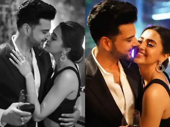 Karan Kundra and Tejaswi Prakash : બિગ બોસ ફેમ ટીવી સ્ટાર્સ કરણ કુન્દ્રા અને તેની ગર્લફ્રેન્ડ તેજસ્વી પ્રકાશ એકબીજામાં ડૂબેલા છે, આ તેમની તસવીરો અને વીડિયો પરથી સ્પષ્ટપણે જોઈ શકાય છે.