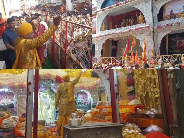 Hanuman Jayanti 2022 Mehandipur Balaji Temple opened in Dausa after two years ANN Hanuman Jayanti 2022: दौसा में दो साल बाद खुले मेहंदीपुर बालाजी के कपाट, भक्तों की उमड़ी भीड़