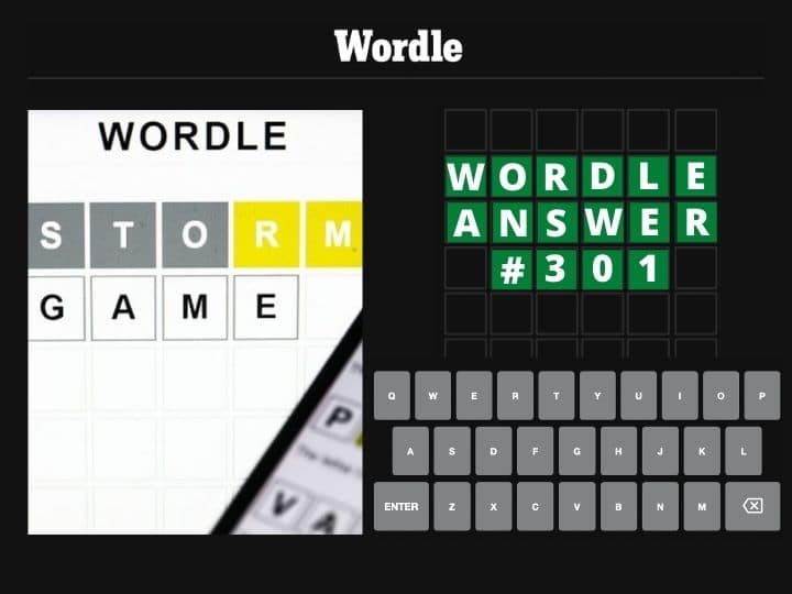 Wordle 301 Answer Today: Check Out Hints And Clues To Solve April 16 Wordle Puzzle Wordle 301 Answer Today: Check Out Hints And Clues To Solve April 16 Wordle Puzzle
