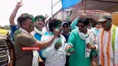 Asansol Bypoll Result: শক্রঘ্ন লিড বাড়াতেই আসানসোলে উৎসব শুরু তৃণমূলের।Bangla News