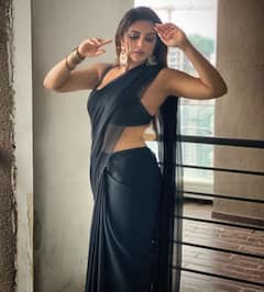 શમા સિકન્દરનો સાડીમાં જોવા મળ્યો હોટ અંદાજ, જુઓ તસવીરો