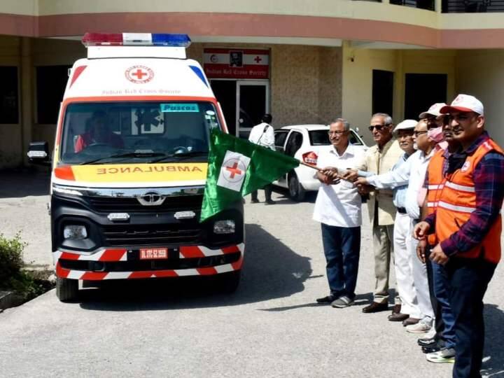 Red Cross Society to run ambulance in bageshwar uttarakhand for first time ANN Uttarakhand में पहली बार एम्बुलेंस का संचालन करेगी रेडक्रॉस सोसायटी, इस जिले को मिलेगा लाभ
