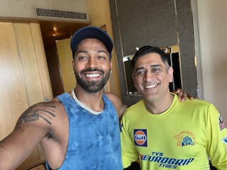IPL 2022: Hardik Pandya Shares Pics With 'Main Man' MS Dhoni Ahead Of Gujarat's Match Against Chennai
