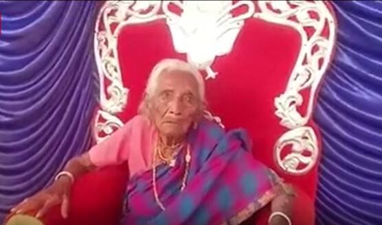 Granny Grand Birthday Celebrations: జగిత్యాల జిల్లాలో శతాధిక వృద్ధురాలి జన్మదిన వేడుకలు| ABP Desam