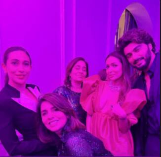 Malaika Arora looked ravishing as ever as she attended the party with beau Arjun Kapoor. ALL IMAGE COURTESY: INSTAGRAM.