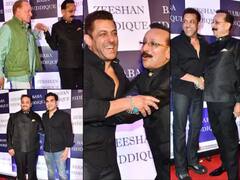 Baba Siddiqui Iftar Party: બાબા સિદ્દીકીની ઈફતાર પાર્ટીમાં મસ્તી કરતા જોવા મળ્યો સલમાન ખાન, પિતા સલીમ ખાન અને ભાઈ અરબાઝ પણ પહોંચ્યા