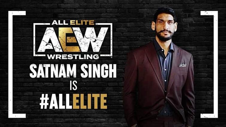 Punjab Satnam Singh Bhamara, switches to professional wrestling All Elite Wrestling AEW ਪੰਜਾਬ ਦਾ 7.2 ਫੁੱਟ ਉੱਚਾ-ਲੰਮਾ ਗੱਭਰੂ ਹੁਣ ਖੇਡੇਗਾ ਅੰਤਰਰਾਸ਼ਟਰੀ ਪੇਸ਼ੇਵਰ ਕੁਸ਼ਤੀ, ਪਹਿਲਾਂ ਵੀ ਸਿਰਜ ਚੁੱਕਾ ਇਤਿਹਾਸ