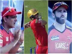 Video: उमरान मलिक की गेंद पर लिविंगस्टोन ने लगाया 106 मीटर का छक्का, विलियमसन और कुंबले ने दिया ऐसा रिएक्शन