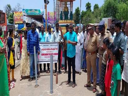 Zero Shadow Day observed in Thiruvarur திருவாரூர்: வெளிச்சத்திலும் துணைக்கு வராத நிழல்.. ‘நிழல் இல்லா நாள்’ இன்று!