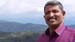 Kerla में RSS कार्यकर्ता की हत्या के विरोध में सड़क पर लोगों ने किया प्रदर्शन