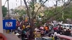 देखिए jahangirpuri violence की 24 घंटे 24 तस्वीरें । Hanuman Jayanti Clashes LIVE