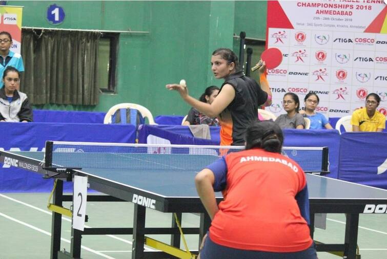 Bhavnagar's Divya Gohil selected in National Table Tennis Tournament રાષ્ટ્રીય ટેબલ ટેનિસ ટૂર્નામેન્ટમાં ભાવનગરની દીકરીની પસંદગી