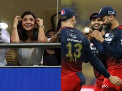 RCB vs DC: विराट कोहली ने एक हाथ से पकड़ा कैच तो अनुष्का शर्मा ने दिया रिएक्शन, वायरल हो रहा वीडियो