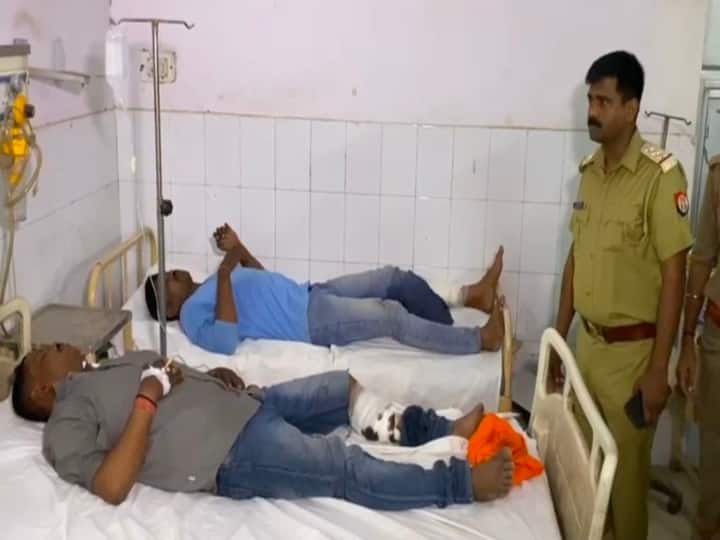 Hardoi Crime News: हरदोई में पुलिस मुठभेड़ में दो शातिर लुटेरे गिरफ्तार, कई घटनाओं को दे चुके थे अंजाम Hardoi Police arrested two vicious robbers in a police encounter in ann Hardoi Crime News: हरदोई में पुलिस मुठभेड़ में दो शातिर लुटेरे गिरफ्तार, कई घटनाओं को दे चुके थे अंजाम