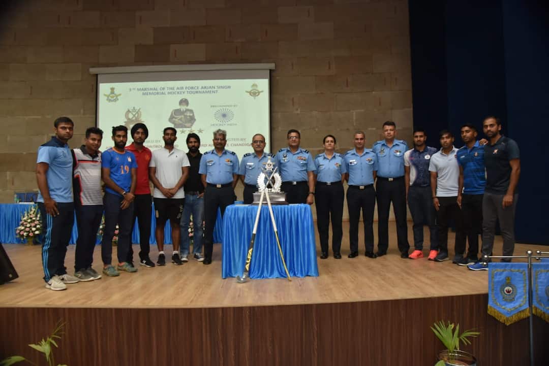 3rd Air Force Marshal Arjan Singh Memorial Hockey Tournament 2022 Commenced ਹਵਾਈ ਸੈਨਾ ਦੇ ਤੀਜੇ ਮਾਰਸ਼ਲ ਅਰਜਨ ਸਿੰਘ ਮੈਮੋਰੀਅਲ ਹਾਕੀ ਟੂਰਨਾਮੈਂਟ 2022 ਦੀ ਸ਼ੁਰੂਆਤ