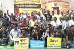 Ukraine Returned Students Congregate At Delhi's Jantar Mantar, Seeks Admission To Indian Institutes