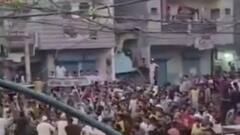 Jahangirpuri News: Stone-pelting was done from rooftops, reveals procession attendee | ABP News