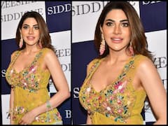 बाबा सिद्दीकी की इफ्तार पार्टी में शरारा पहनकर पहुंची निक्की तंबोली, सामने आईं ये खास तस्वीरें