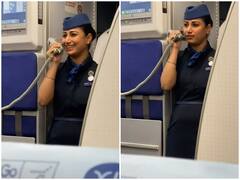 एयर होस्टेस की फेयरवेल स्पीच ने यूजर्स को किया भावुक, आंखों में आ जाएंगे आंसू