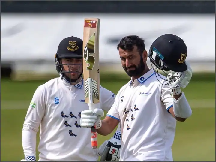 Cheteshwar Pujara double century in england county creates history ਚੇਤੇਸ਼ਵਰ ਪੁਜਾਰਾ ਨੇ ਦੋਹਰਾ ਸੈਂਕੜਾ ਜੜ ਕੇ ਰਚਿਆ ਇਤਿਹਾਸ , ਅਜਿਹਾ ਕਰਨ ਵਾਲੇ ਬਣੇ ਦੂਜੇ ਭਾਰਤੀ ਕ੍ਰਿਕਟਰ