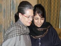 Mehbooba Mufti, Prashant Kishor Meet Congress Chief Sonia Gandhi In Delhi