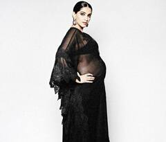 ટ્રાન્સપરન્ટ પોષાકમાં સોનમ કપૂરે કરાવ્યું ગ્લેમરસ ફોટોશૂટ, ફ્લોન્ટ કર્યો બેબી બમ્પ