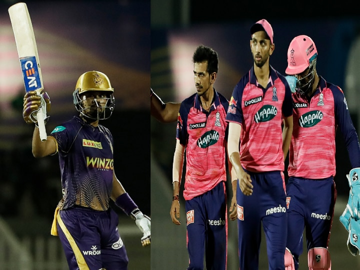 RRvs KKR: சாஹல் ஹாட்ரிக்.. ஸ்ரேயாஸ்,உமேஷ் அதிரடி வீண்... 7 ரன்களில் வெற்றி பெற்ற ராஜஸ்தான் ராயல்ஸ் !