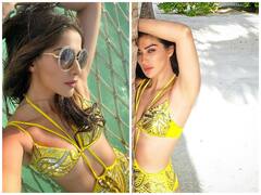 Raai Laxmi In Bikini: ఎల్లో బికినీలో రాయ్ లక్ష్మి