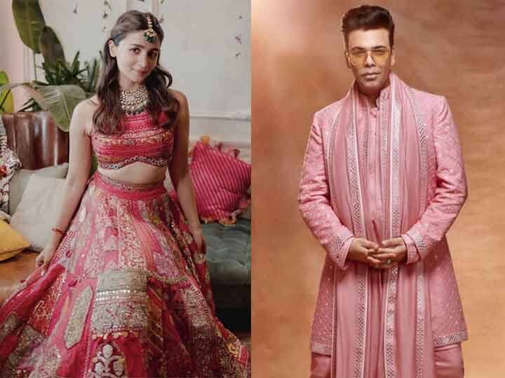 लाडली आलिया की शादी में करण जौहर ने माथे, सिर और चेहरे तक पर लगा ली थी मेहंदी! जानें वजह Know what happened with karan johar in Alia bhatt mehandi ceremony लाडली आलिया की शादी में करण जौहर ने माथे, सिर और चेहरे तक पर लगा ली थी मेहंदी! जानें वजह