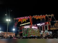 Biroba Maharaj Yatra : पाच वर्षांच्या चिमुकलीसह दोन हजार जणांची बगाडला लटकत नवसपूर्ती!