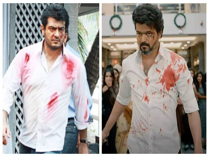 Vijay Beast Movie Scenes Corresponds with actor ajith movie scenes, check which scenes Beast Scenes vs Ajith Movie: பீஸ்ட் கெட்டப் உடன் ஒத்துப் போகும் அஜித்தின் ஃப்ளாப் பட கெட்டப்... காவு வாங்கியதா சென்டிமென்ட்!