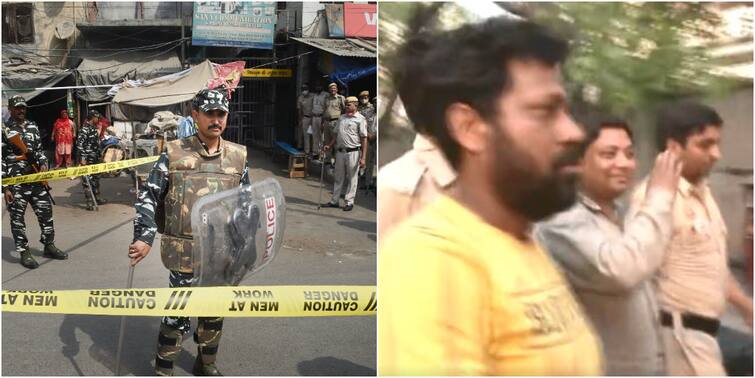 jahangirpuri-news-accused-ansar-enters-rohini-court-in-pushpa-style Jahangirpuri Clash: 'পুষ্পা স্টাইলে' কোর্টে দিল্লি হিংসার মূল অভিযুক্ত, ফটোগ্রাফারদের হাসতে হাসতে ছবি