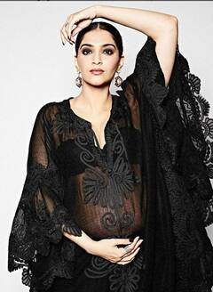 ટ્રાન્સપરન્ટ પોષાકમાં સોનમ કપૂરે કરાવ્યું ગ્લેમરસ ફોટોશૂટ, ફ્લોન્ટ કર્યો બેબી બમ્પ