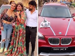 Rakhi Sawant: கார் வாங்க காசு இல்ல.. மனம் நொந்த நடிகைக்கு BMW கார் பரிசு கொடுத்த நண்பர்கள்..
