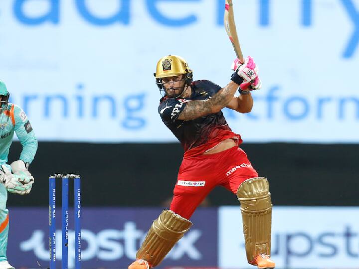 LSG vs RCB, IPL 2022: Royal Challengers Bangalore sets target 182 runs against lucknow supergiants Faf Du Plessis scores 96 LSG vs RCB: நூறாவது ஐபிஎல் இன்னிங்ஸில் சதத்தை தவறவிட்ட டூபிளசிஸ்- ஆர்சிபி 181 ரன்கள் குவிப்பு !