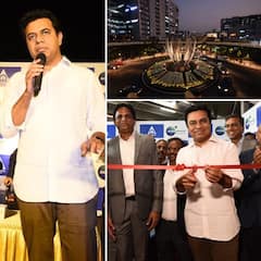 IN PICS | Skywalk Inauguration At MindSpace Campus In Hyderabad