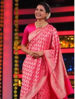 કમર પર લપેટાયેલી સાડીમાં જ્યારે સામંથાએ બતાવી પોતાની દિલકશ અદાઓ, જુઓ ફોટો